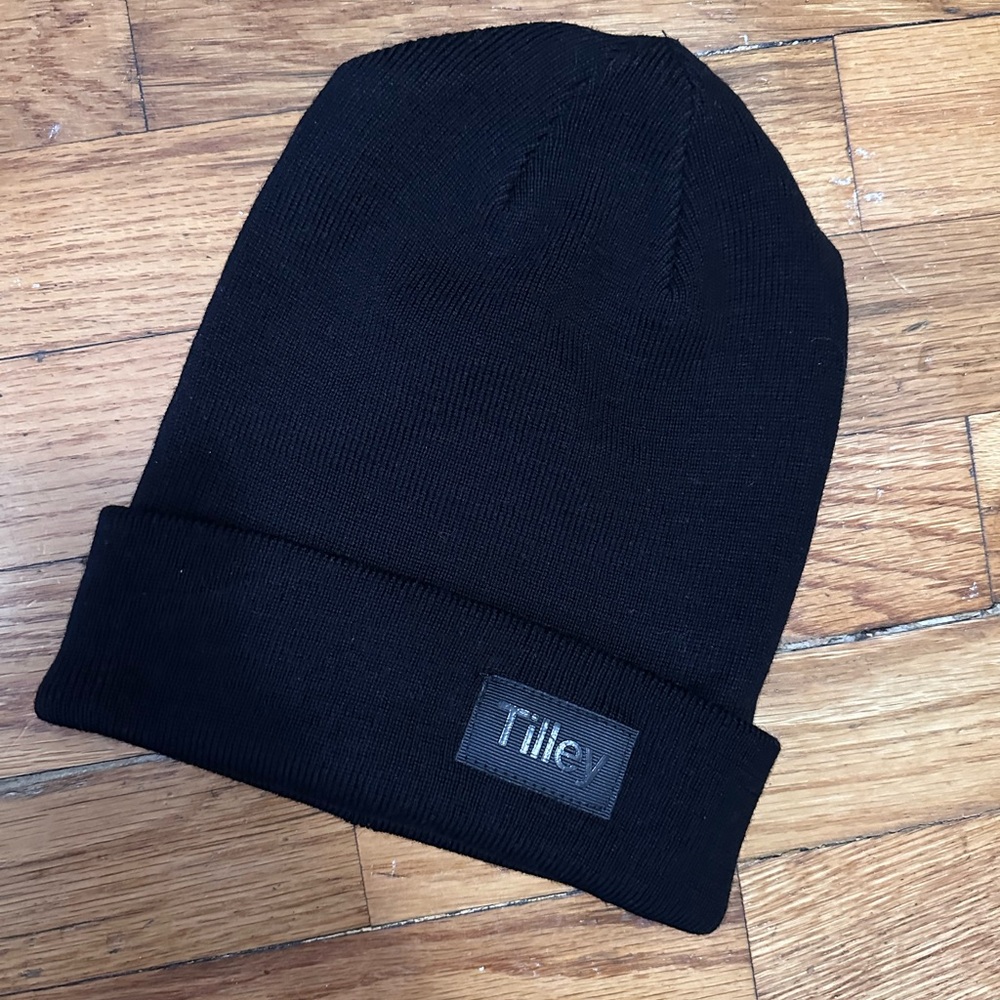 Tilley Black Knit Hat
